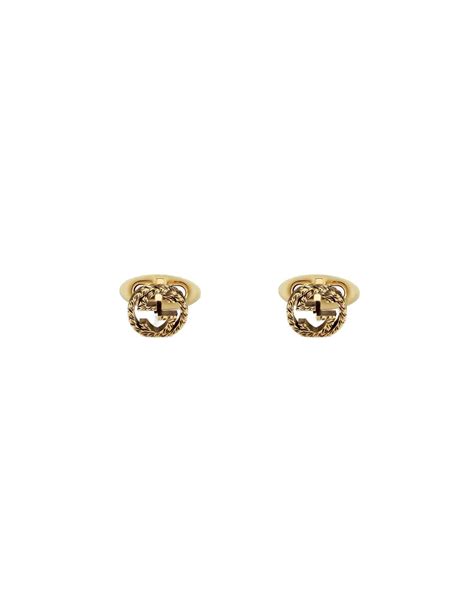 gemelli oro gucci|Gucci gold interlocking jewelry.